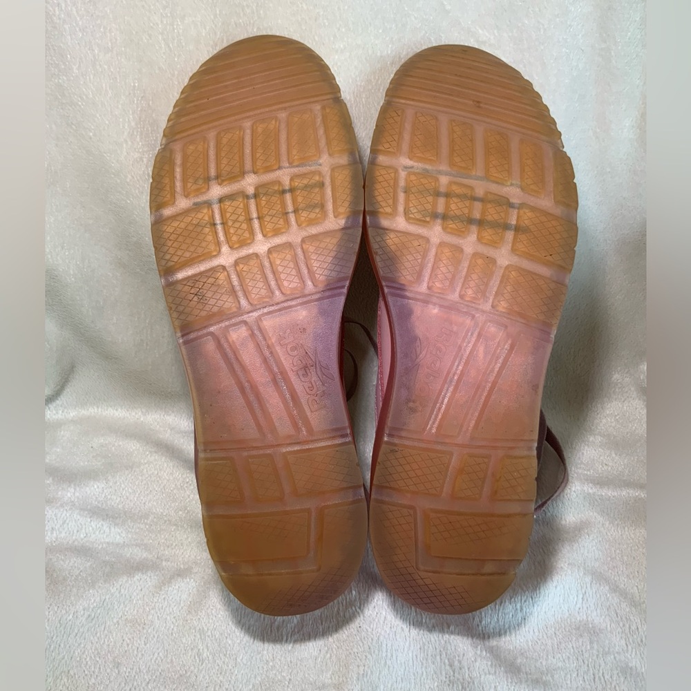 Reebok Blush Pink platform Leather Sneakers - Picture 9 of 10